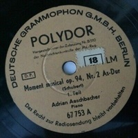 Deutsche Grammophon : Aeschbacher - Schubert Moment Musicaux No. 2